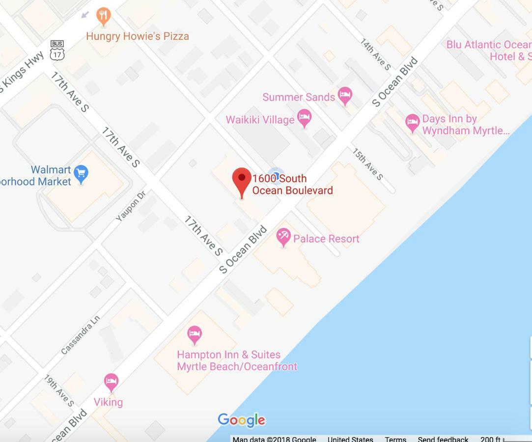 1600 South Ocean Boulevard Myrtle Beach Exterior foto